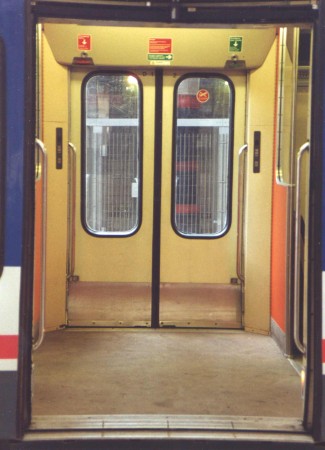 interior of doors and door lobby
