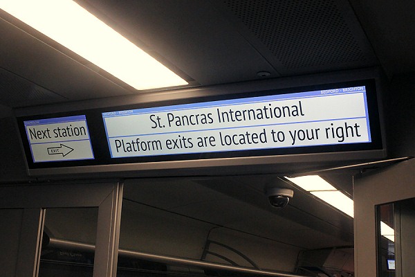 The PIS in next station mode